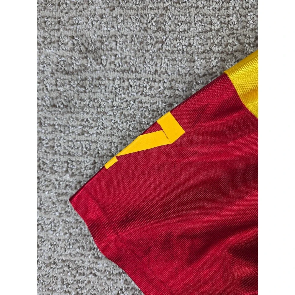 Nike USC‎ Trojans Youth Football Jersey Red Yellow Size Medium 12-14 #7
